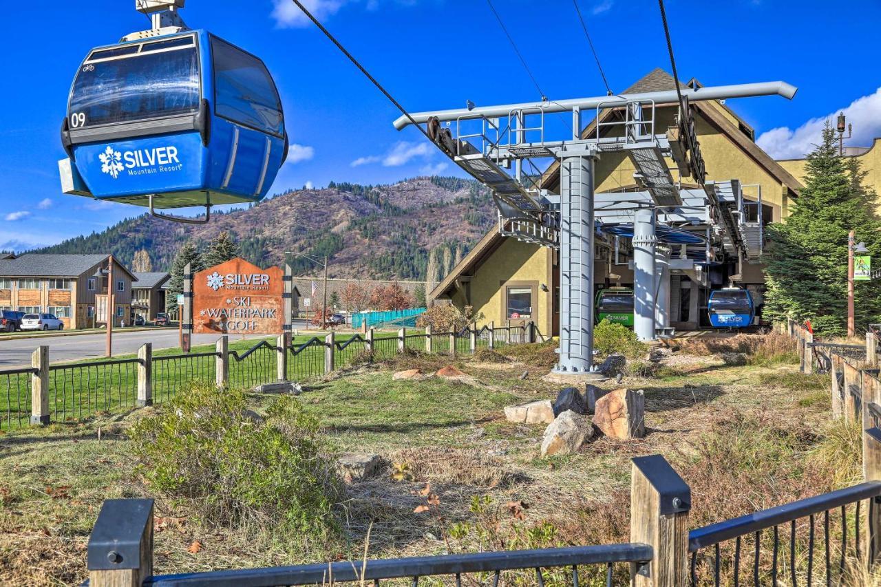 Pet-Friendly Silver Mountain Studio Mountain View Kellogg Exterior foto